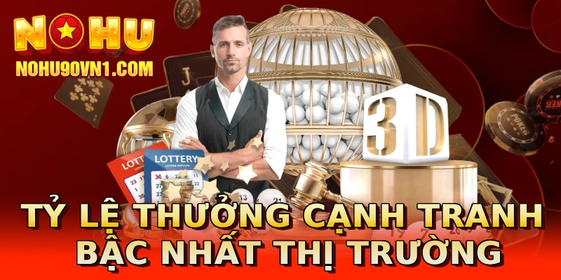 Tỷ lệ thưởng cạnh tranh bậc nhất thị trường